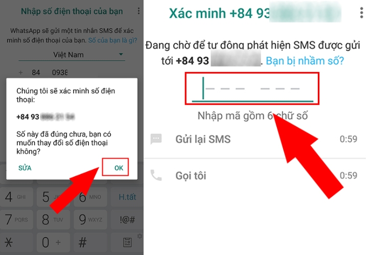 Nhận mã và xác minh tài khoản WhatsApp Nhận mã và xác minh tài khoản WhatsApp