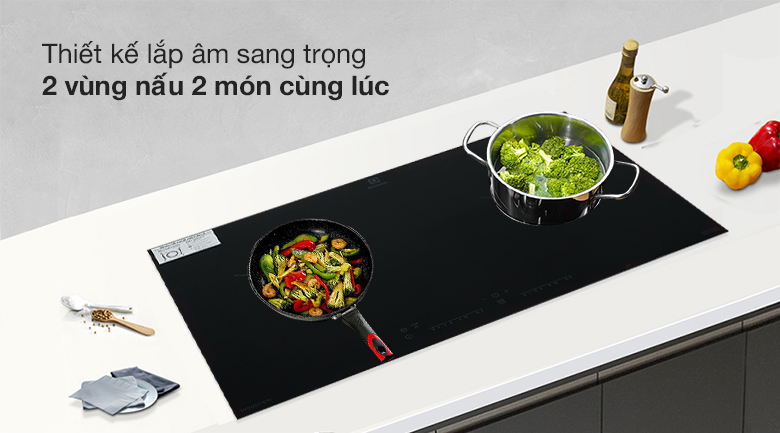 Bếp từ đôi lắp âm Electrolux EHI7260BB