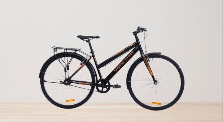 Xe đạp Thống Nhất GN 06-26 2.0 ứng dụng công nghệ sơn tĩnh điện giúp duy trì tính thẩm mỹ cao, cho khả năng chống chịu