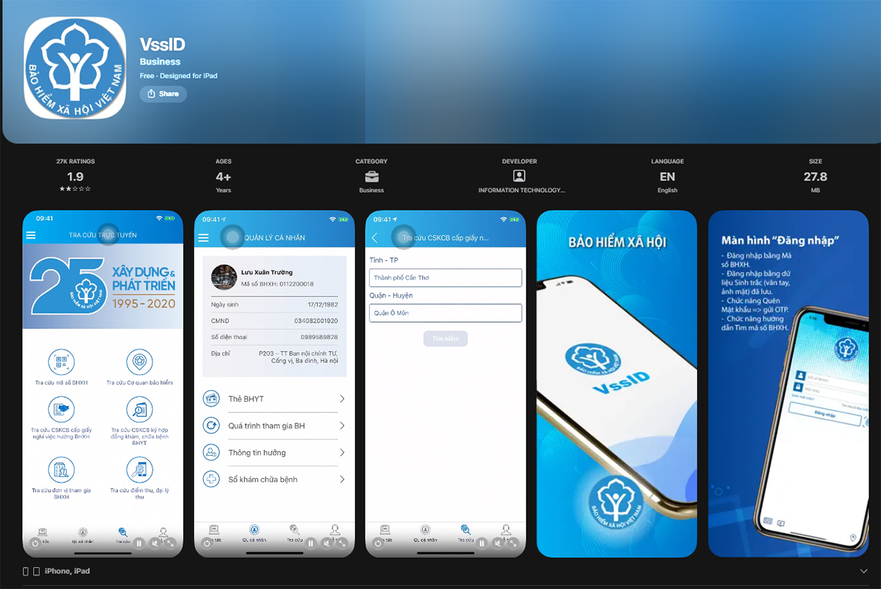 Cách tính Bảo Hiểm Xã Hội 1 lần trên VssID