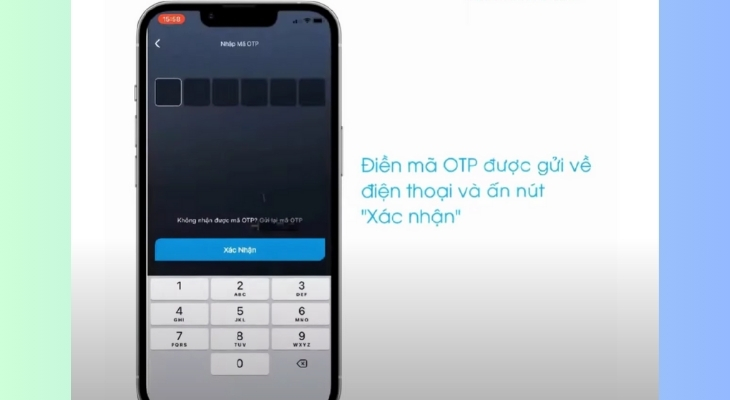 Nhập mã OTP