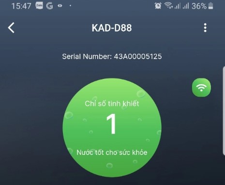 Độ sạch của nước