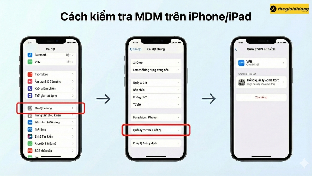 Kiểm tra tr&ecirc;n iPhone/iPad