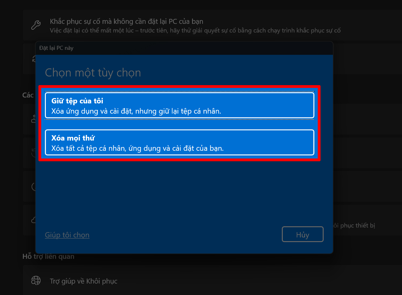Cách reset máy tính trên Windows 11 Cách reset máy tính trên Windows 11