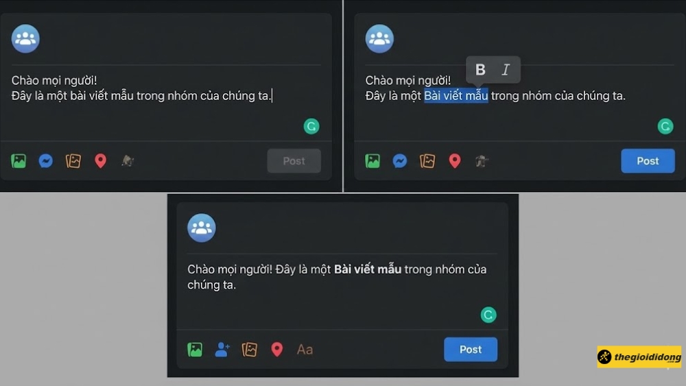 Trong Nhóm (Group) Facebook Trong Nhóm (Group) Facebook