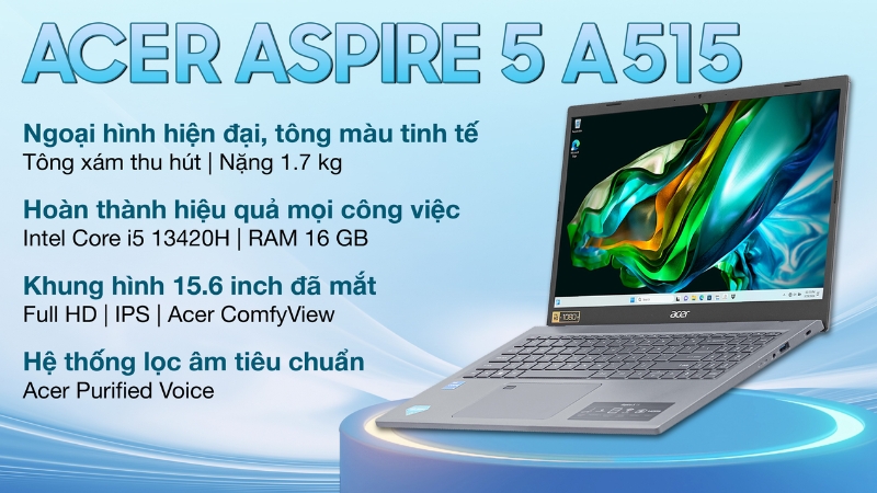 Acer Aspire 5 A515 58M 56YX i5 13420H