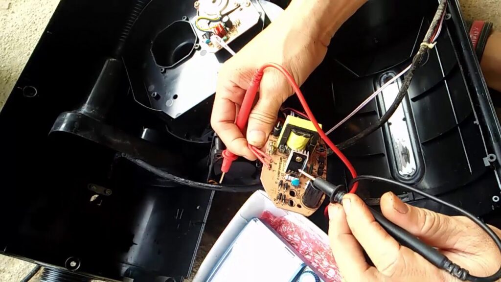 Hỏng motor hoặc bơm nước