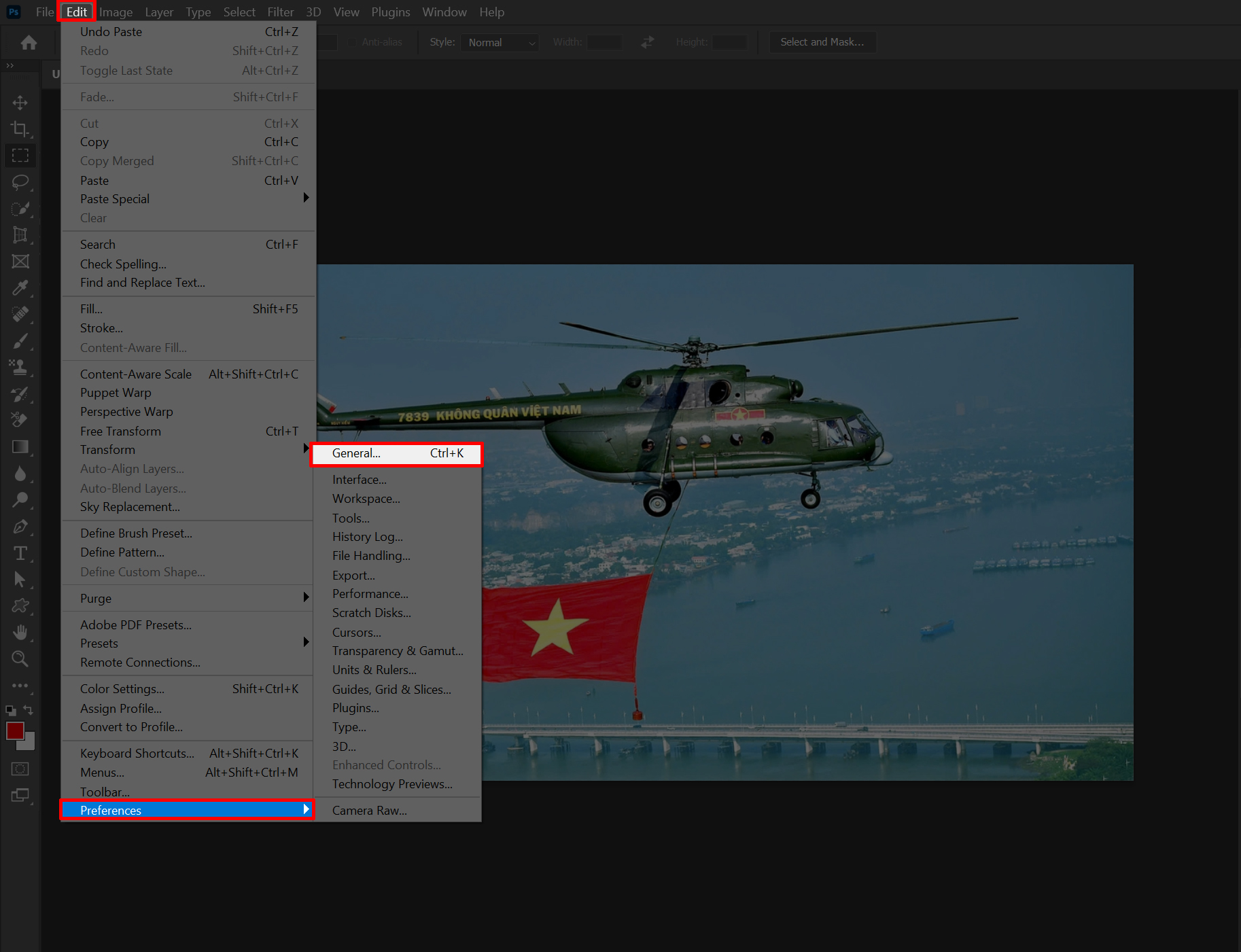 Cách đổi Pixel sang Cm trong Photoshop Cách đổi Pixel sang Cm trong Photoshop