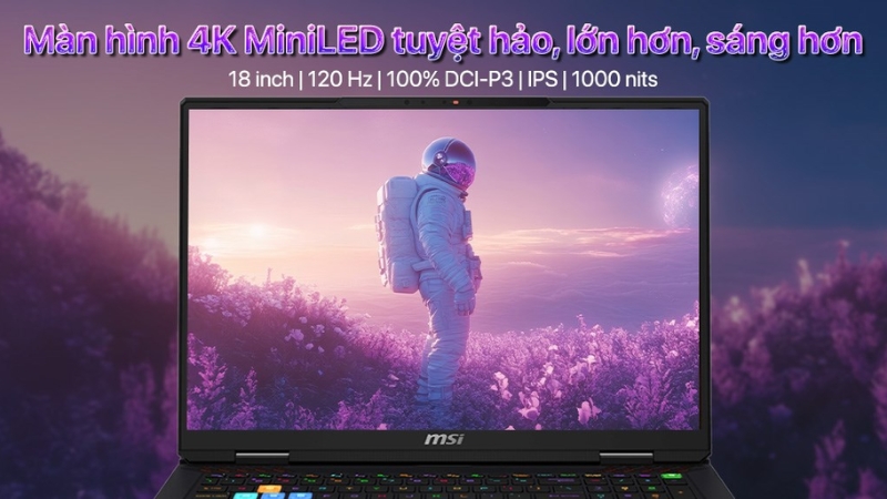 MSI Raider 18 HX AI A2XWIG Ultra 9