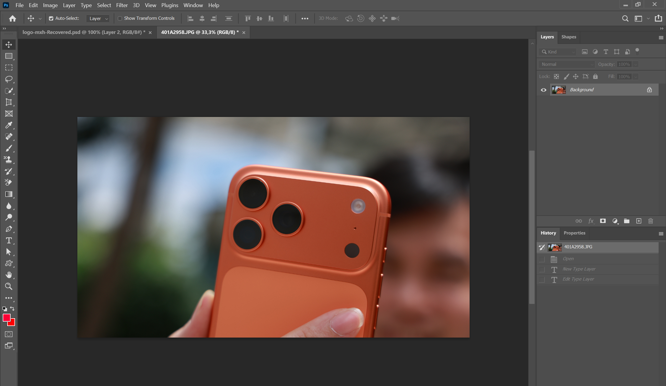 Cách Làm Chữ Trong Suốt Trong Photoshop