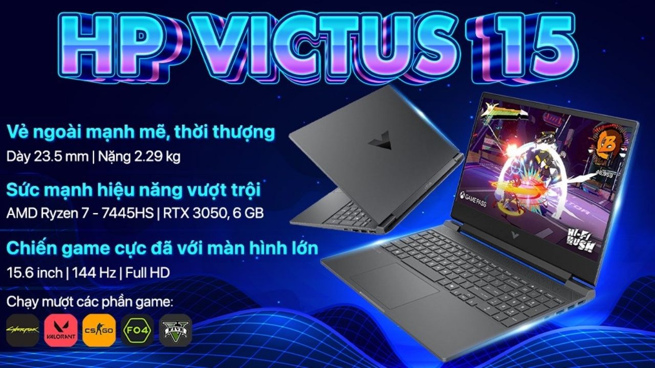 Laptop HP Gaming VICTUS 15 Laptop HP Gaming VICTUS 15