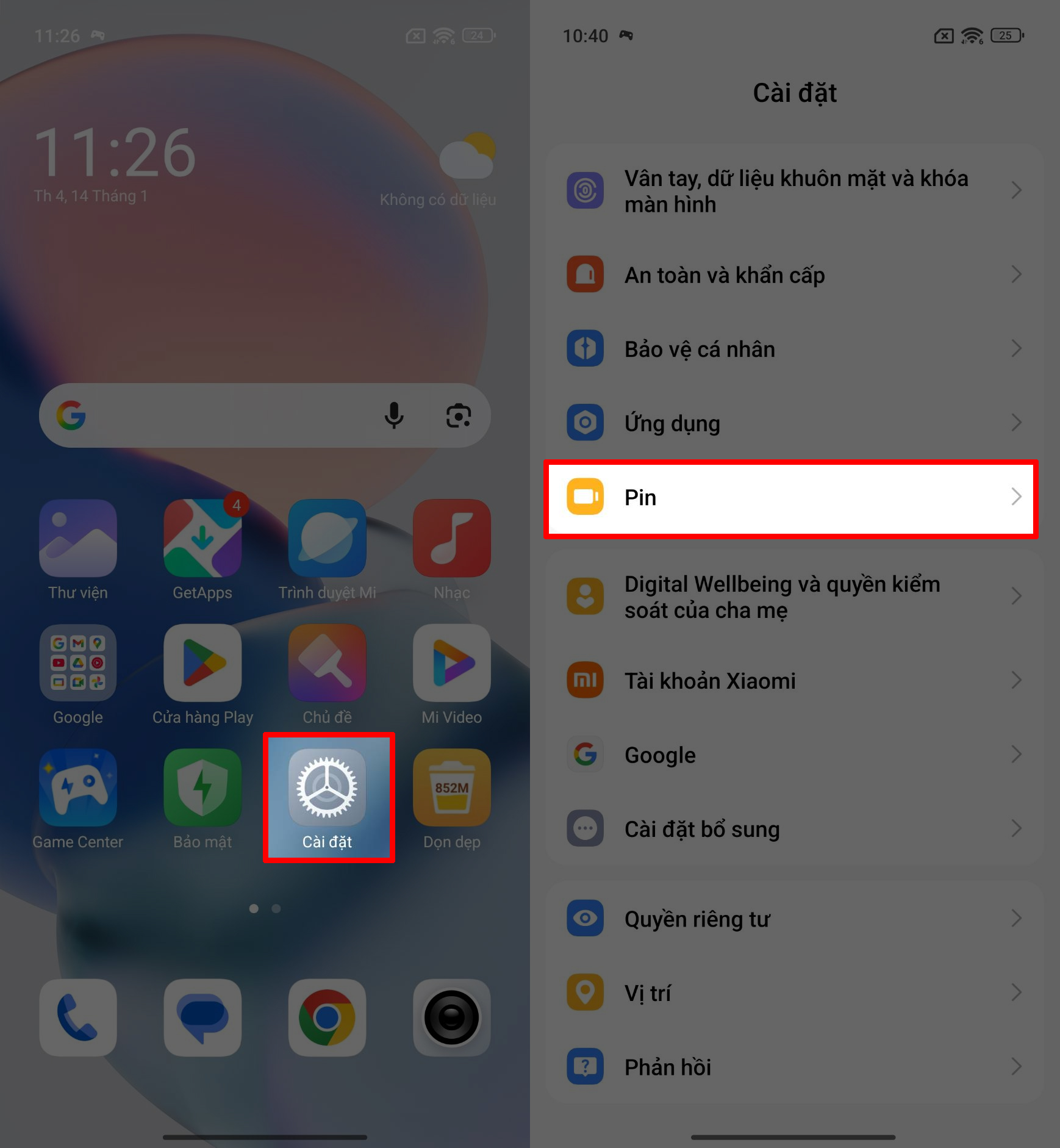 Cách Kiểm Tra Tình Trạng Pin Trên Xiaomi Cách Kiểm Tra Tình Trạng Pin Trên Xiaomi