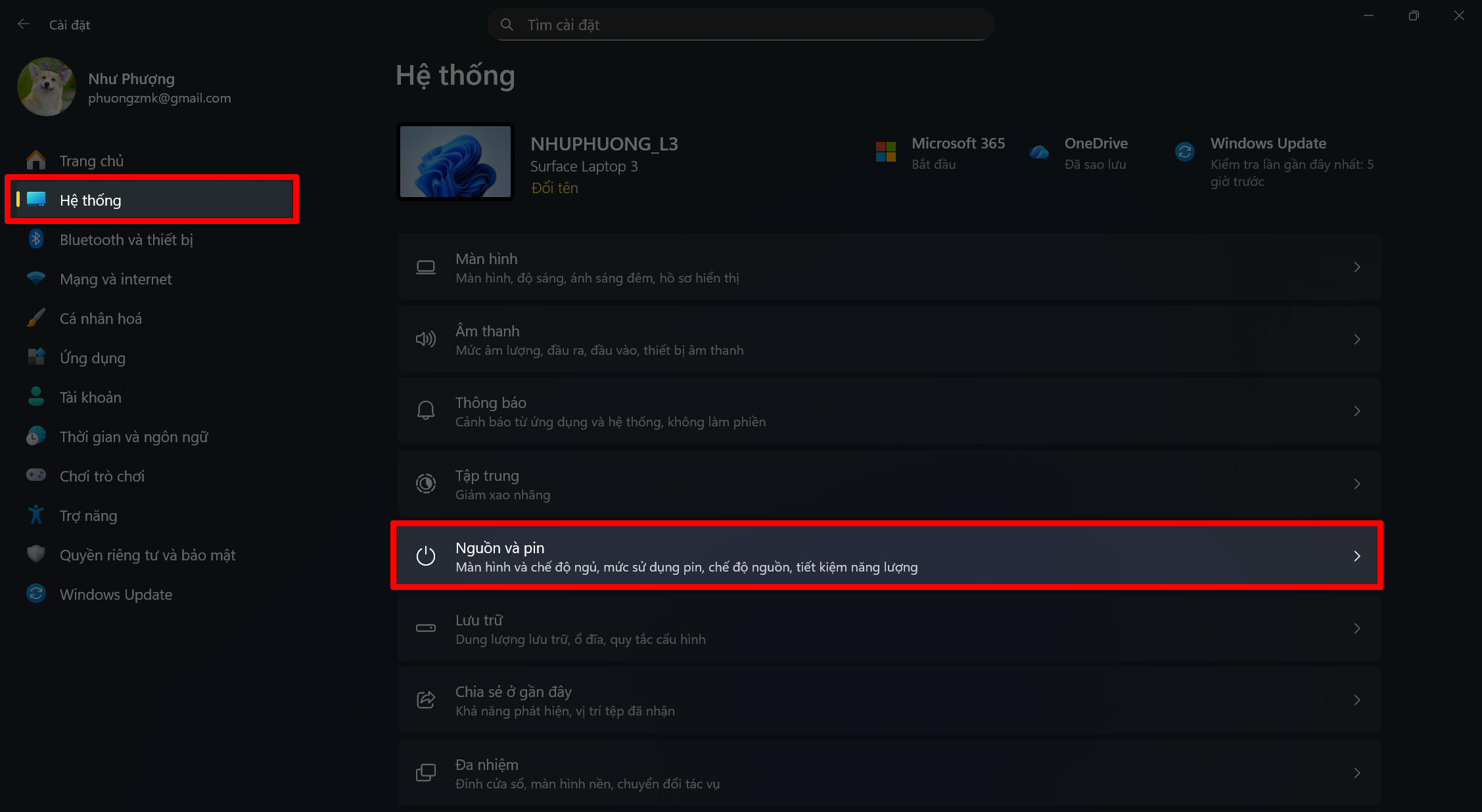 Cách tắt máy tính trên Windows 11