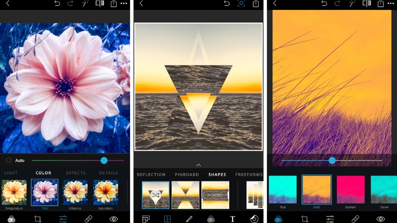 Màu sắc ảnh qua Photoshop Express luôn sống động Màu sắc ảnh qua Photoshop Express luôn sống động