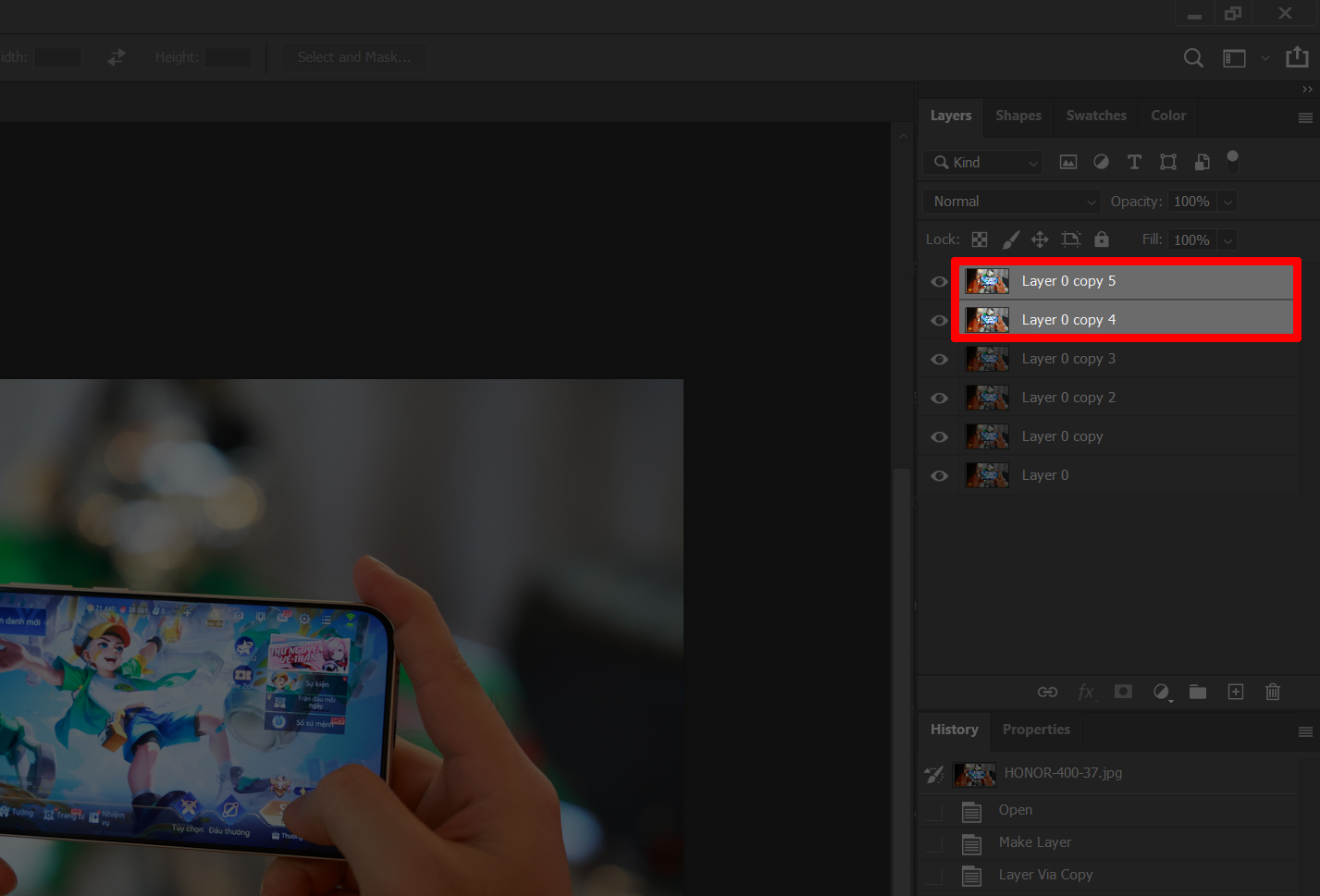 Cách Gộp Layer Trong Photoshop Cách Gộp Layer Trong Photoshop