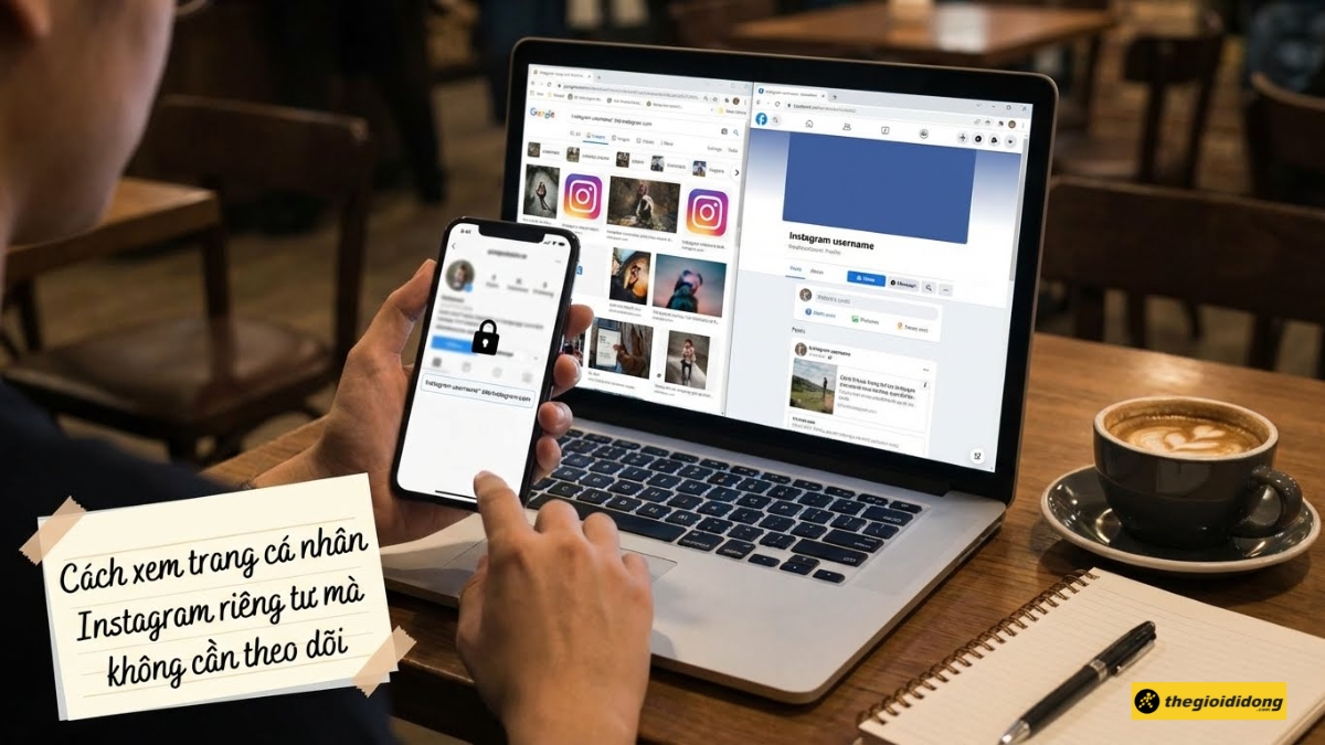 C&aacute;ch xem t&agrave;i khoản Instagram ri&ecirc;ng tư kh&ocirc;ng cần follow
