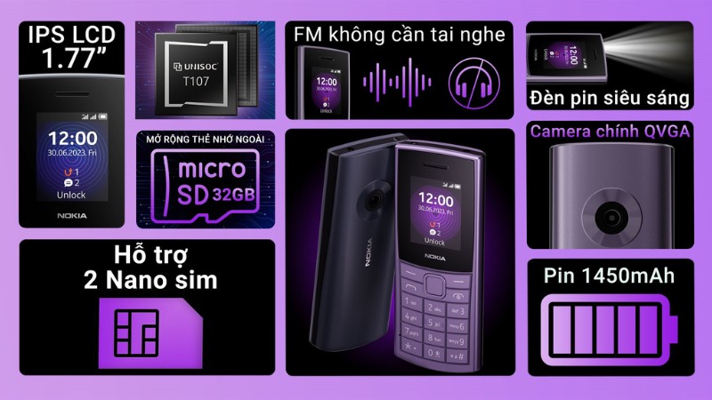 Dung lượng pin 1450 mAh cho thời gian sử dụng dài Dung lượng pin 1450 mAh cho thời gian sử dụng dài