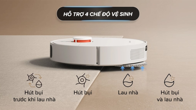 Robot h&uacute;t bụi lau nh&agrave; Xiaomi X20+