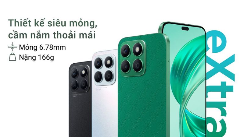 Thiết kế siêu mỏng nhẹ đẹp mắt