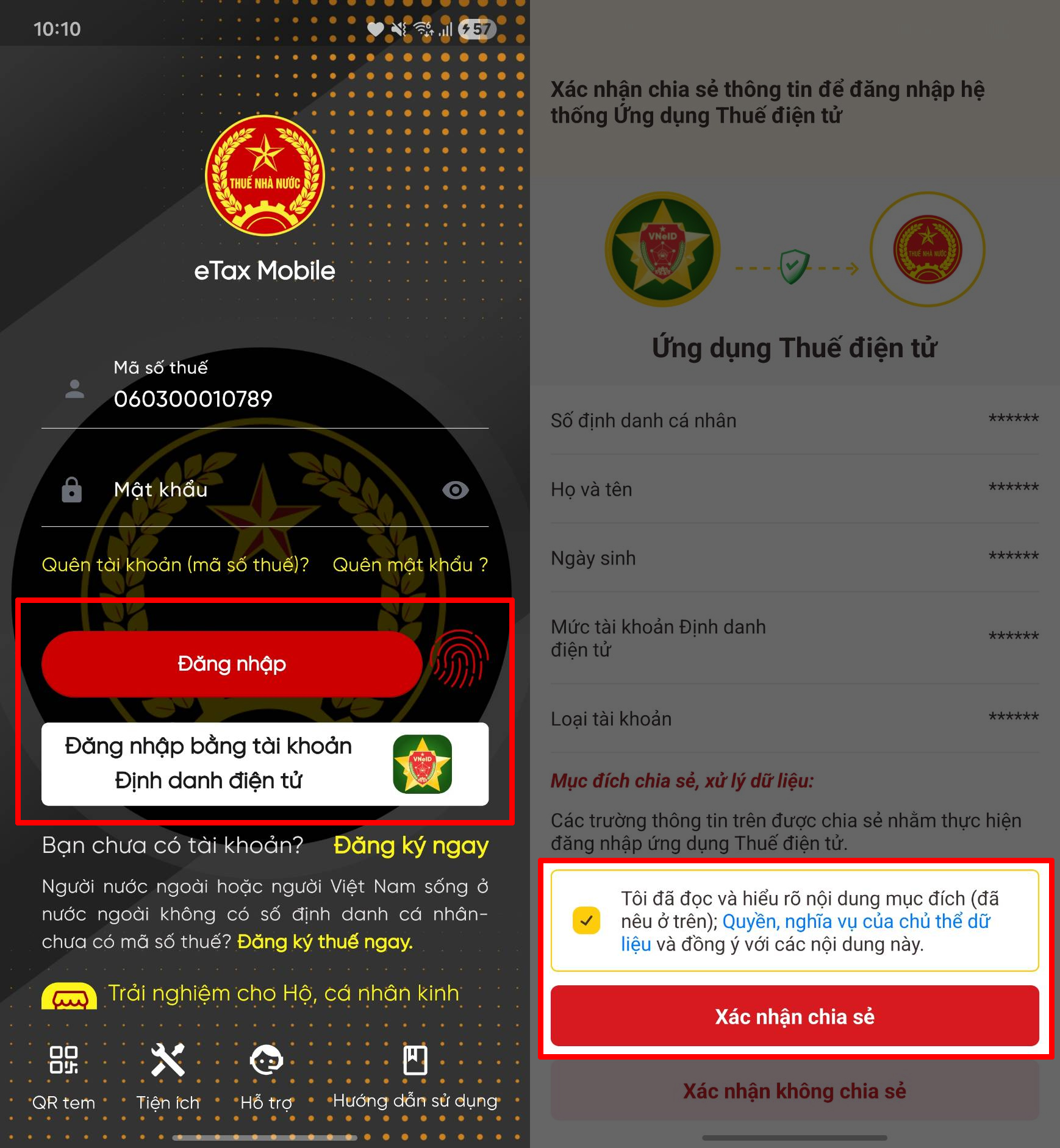 Cách tính thuế TNCN online mới nhất 2026