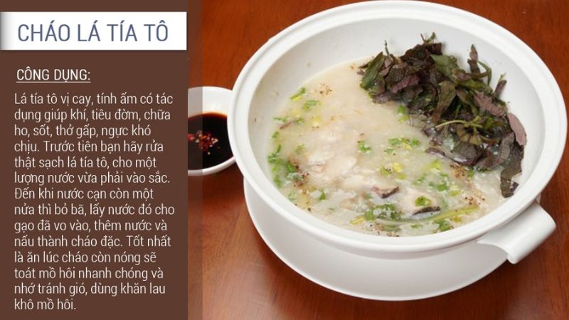 Một b&aacute;t ch&aacute;o n&oacute;ng c&oacute; l&aacute; t&iacute;a t&ocirc; c&oacute; thể tăng cường đề kh&aacute;ng v&agrave; gi&uacute;p l&agrave;m ấm cơ thể&nbsp;