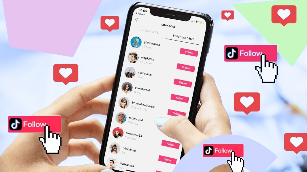 Cách ẩn danh sách follow trên TikTok