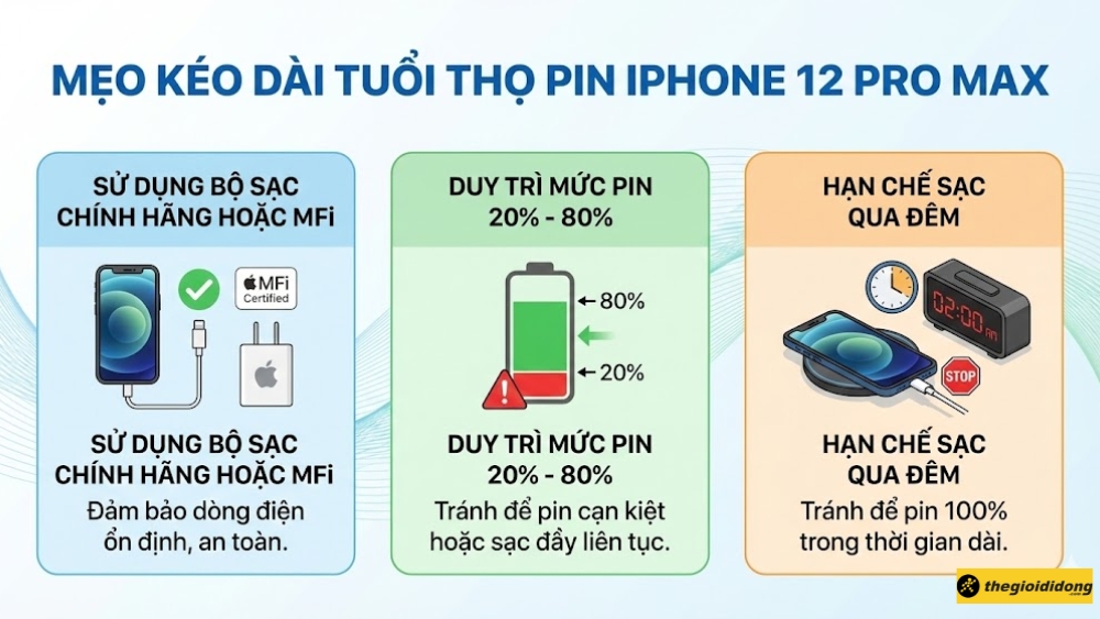 Hạn chế sạc qua đ&ecirc;m