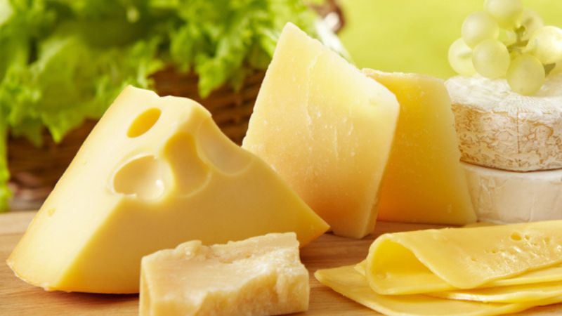 Lượng i ốt mà phô mai cung cấp thường không cố định
