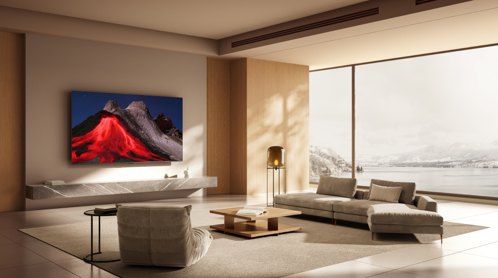 Google Tivi QLED Xiaomi A Pro 4K 55 inch L55MB-APSEA 2026 sỡ hữu màn hình 55 inch độ phân giải 4K Ultra HD, phù hợp không gian phòng khách hoặc phòng ngủ