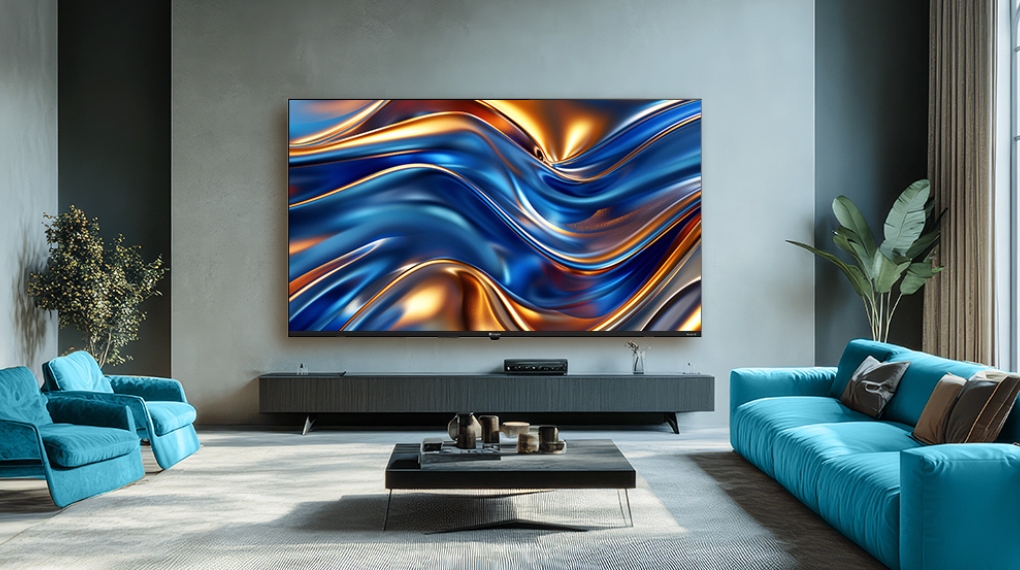 Google Tivi Casper 4K 55 inch D55UGC620 có thiết kế viền mỏng  tinh tế, cùng độ phân giải 4K siêu nét