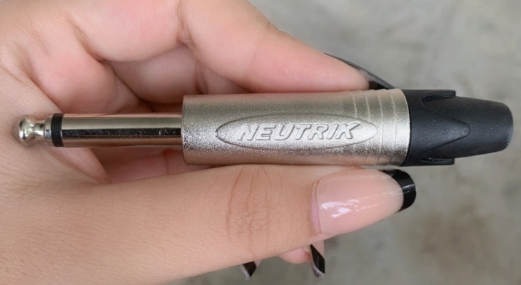 Jack cắm 6 ly thẳng của hãng Neutrik