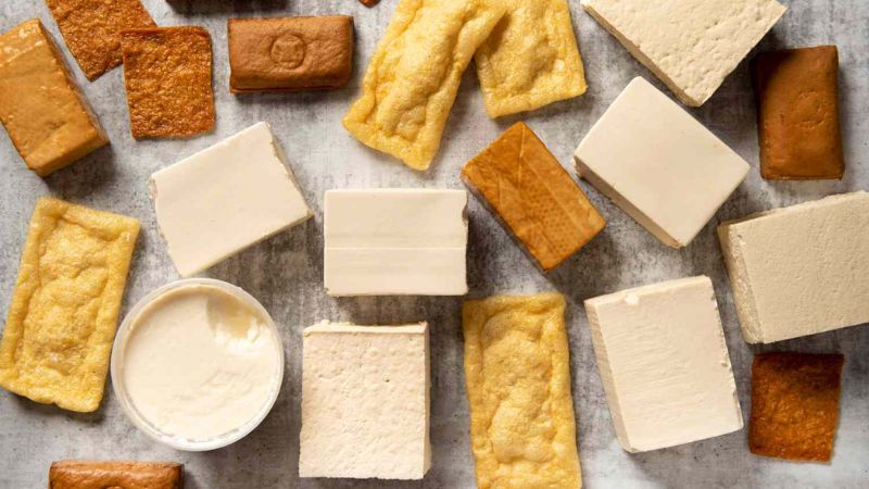 Cứ 100g đậu phụ cung cấp 66mg canxi Cứ 100g đậu phụ cung cấp 66mg canxi