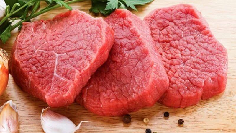 Thịt bò giàu dinh dưỡng và taurine