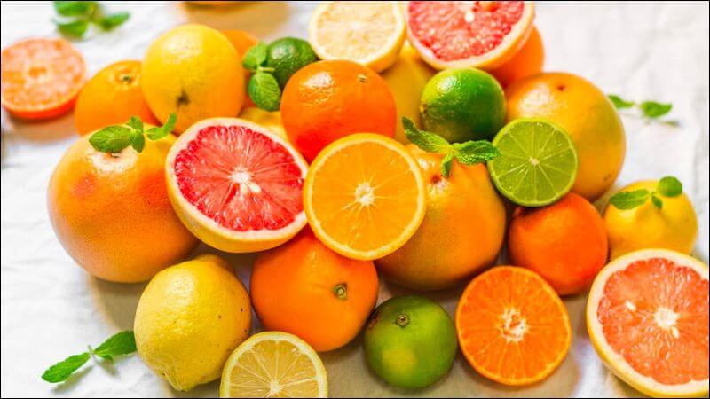 Một số trái cây thuộc họ cam, quýt chứa một lượng lớn flavanone
