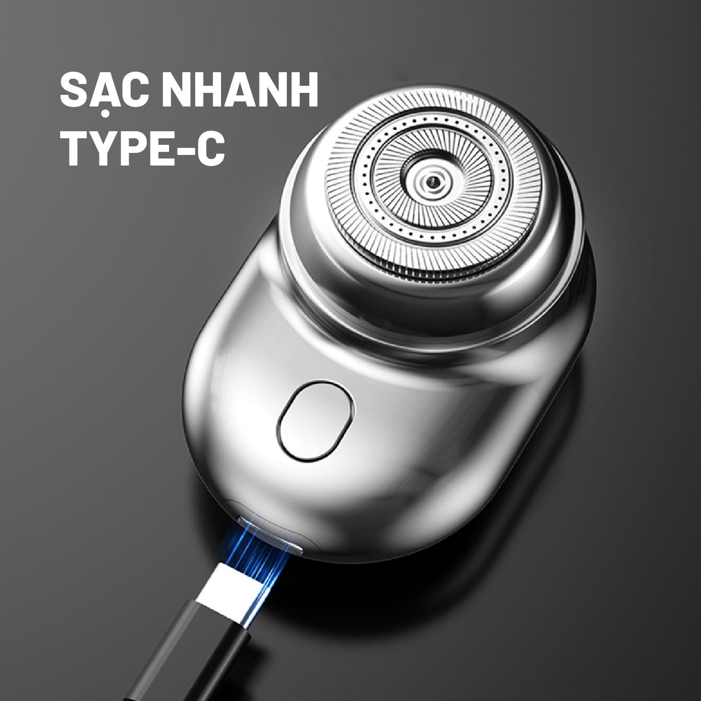 Máy cạo râu khô và ướt Hyundai PHT-045-SL cạo nhanh và êm ái