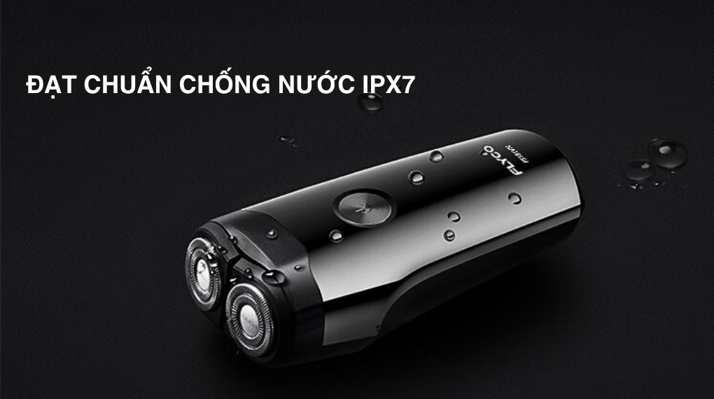Máy cạo râu khô và ướt Flyco FS181VN chống nước an toàn nhờ công nghệ IPX7 Máy cạo râu khô và ướt Flyco FS181VN chống nước an toàn nhờ công nghệ IPX7