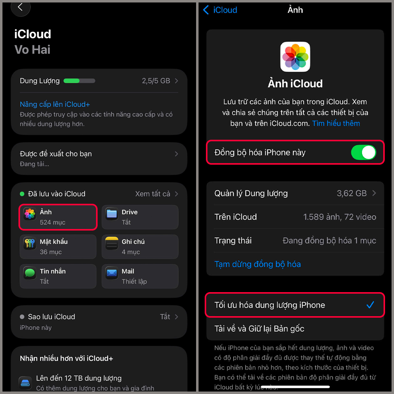 Cách giải phóng dung lượng iPhone Cách giải phóng dung lượng iPhone