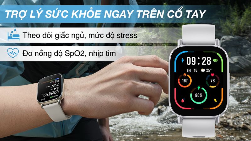 Cảm biến theo dõi nhịp tim, SpO2 tiện dụng