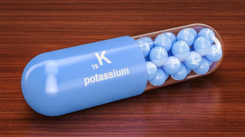 Bác sĩ có thể chỉ định thêm thực phẩm bổ sung chứa kali để đảm bảo lượng cần thiết cho cơ thể