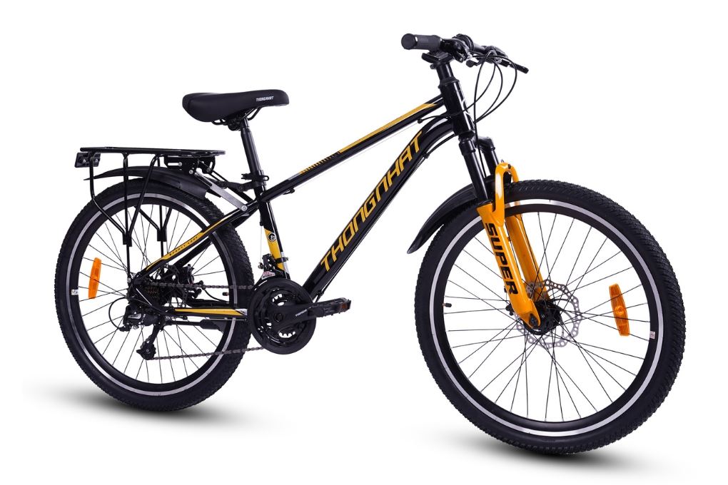 Xe đạp địa hình Thống Nhất Super 24 inch Đen 