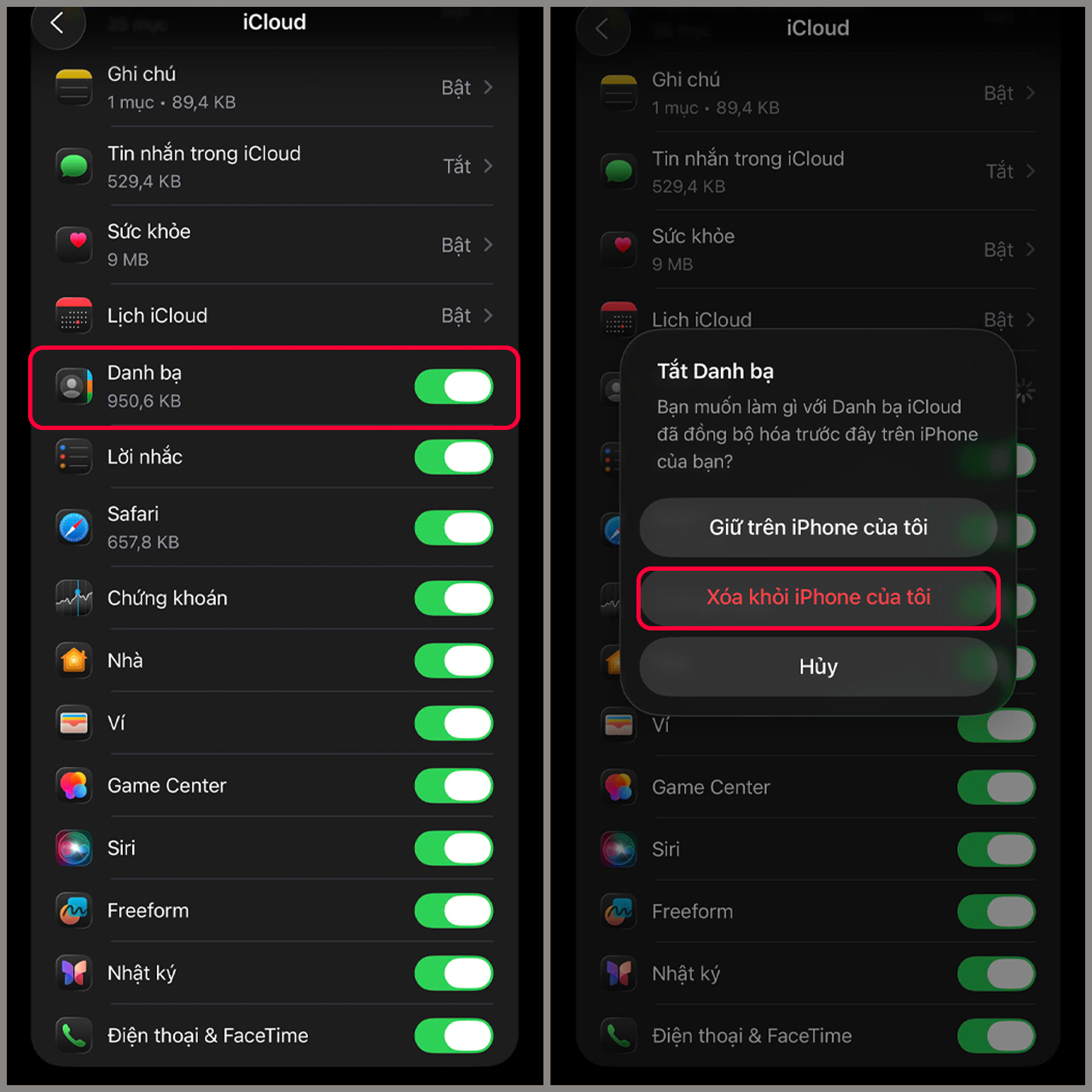 cách xoá danh bạ iPhone cách xoá danh bạ iPhone