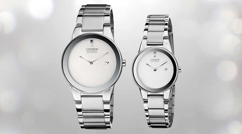 Đồng hồ đôi Citizen GA1050-51A/AU1060-51A
