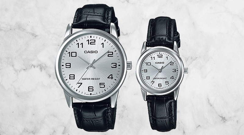 Đồng hồ đôi Casio LTP-V001L-7BUDF/MTP-V001L-7BUDF