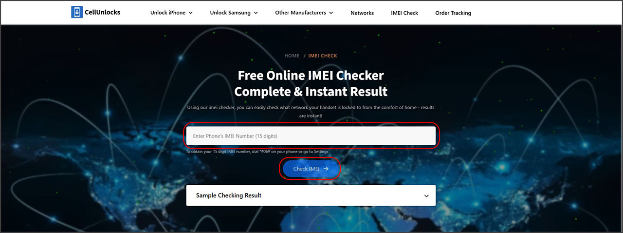 Cách check IMEI iPhone