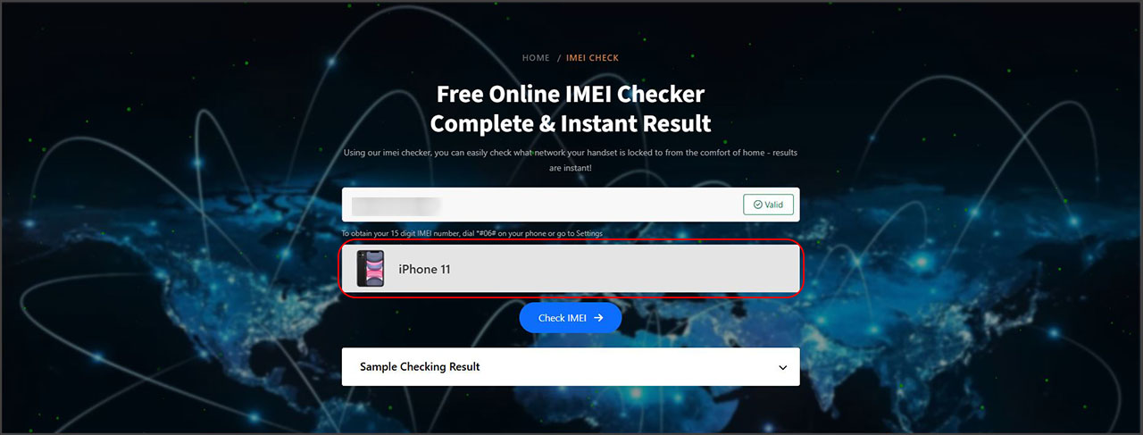 Cách check IMEI iPhone