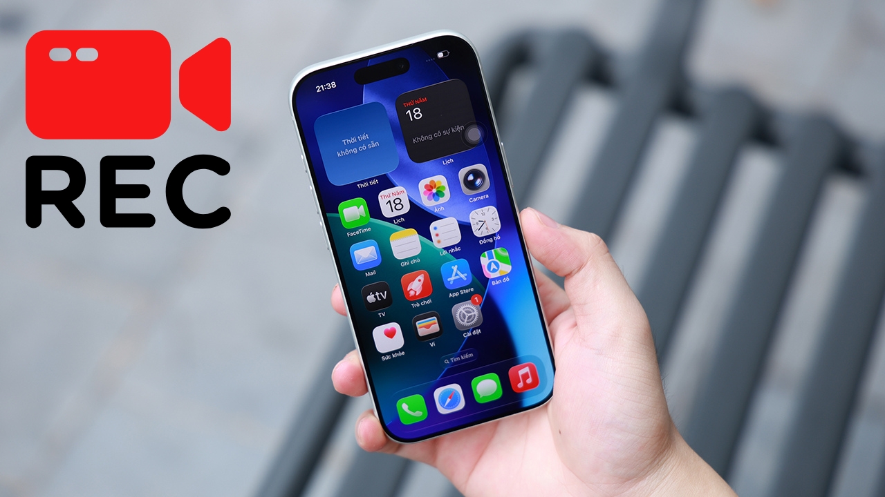 cách quay màn hình iPhone