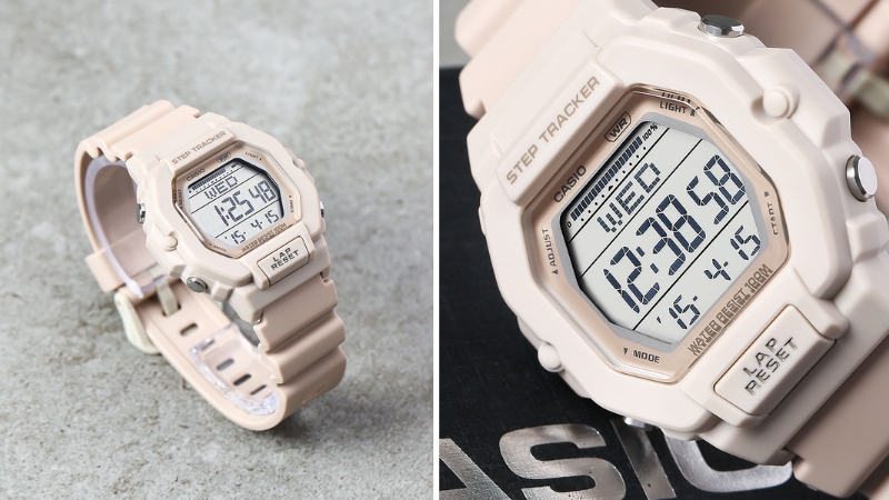 M&agrave;u hồng be hiện đại, d&acirc;y nhựa mềm