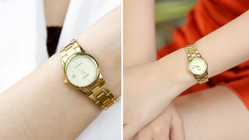 D&acirc;y v&agrave; vỏ mạ v&agrave;ng sang trọng