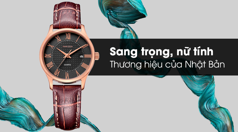 Đồng hồ NAKZEN 28 mm Nữ SL4043LREBN-6N0