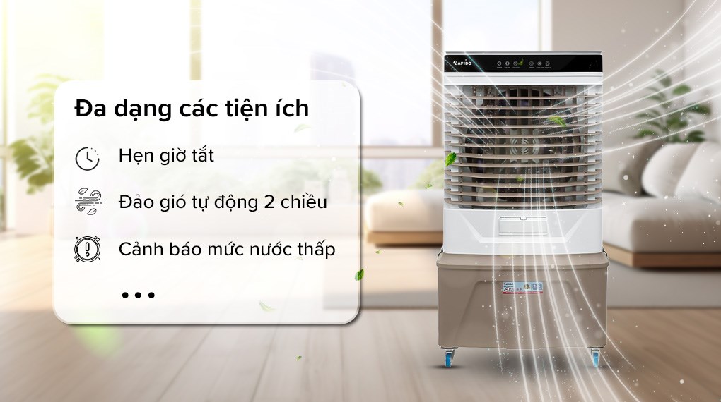 Quạt điều hòa Rapido Windy D 210W